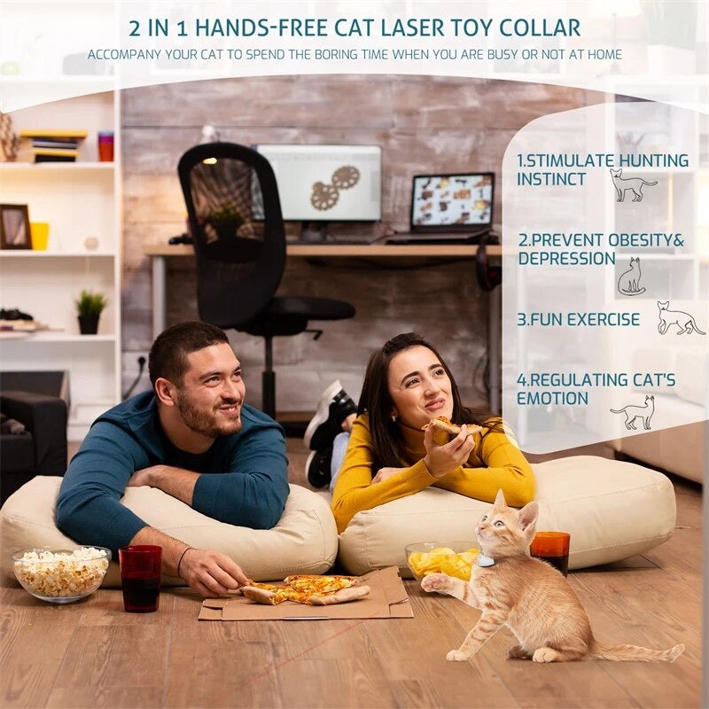 Smart Laser Cat Collar