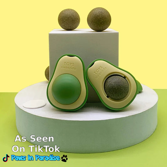 Cute Avocado Catnip Toy