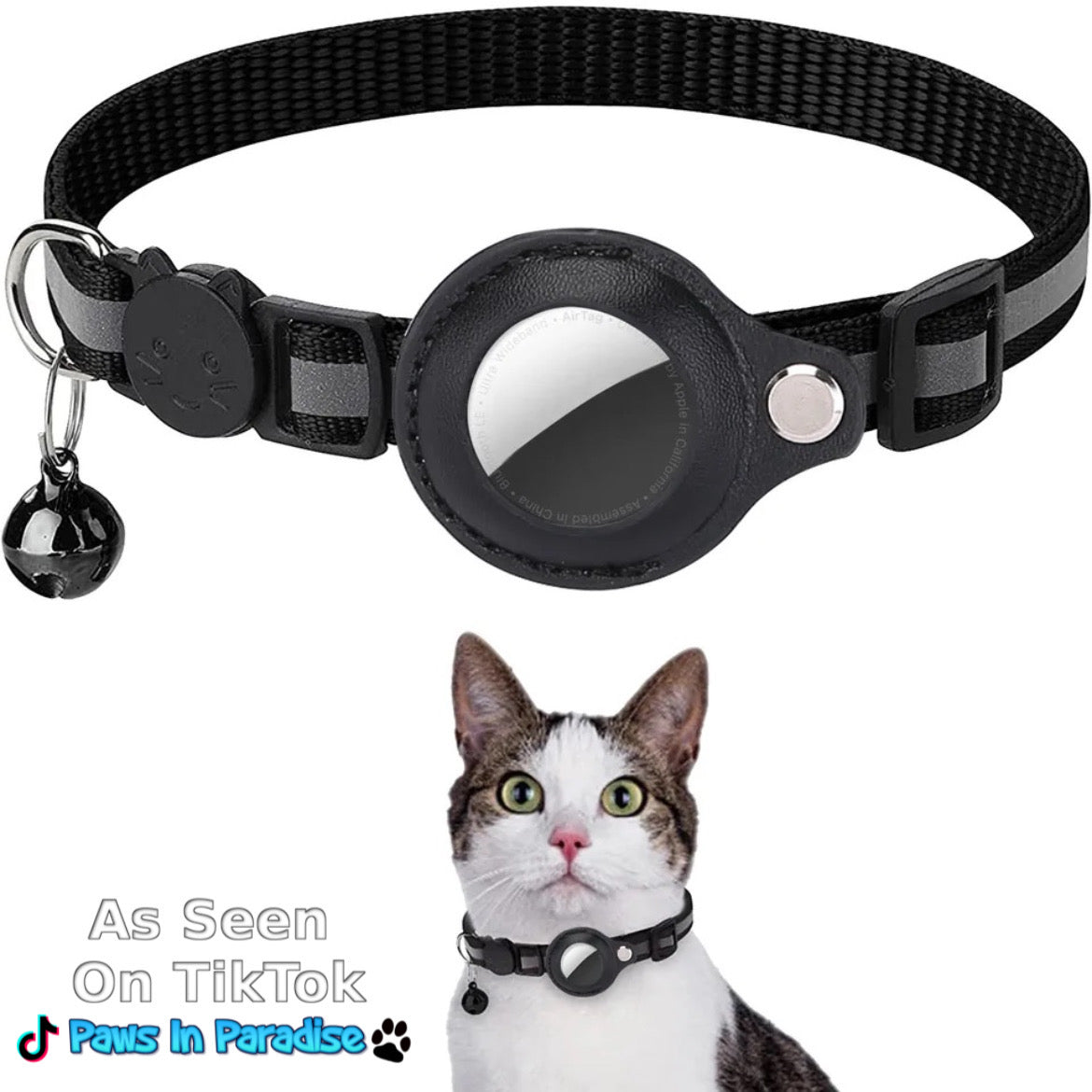 Cat AirTag Breakaway Collar