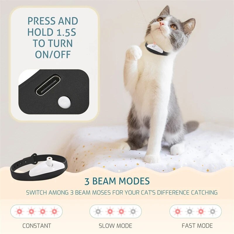 Smart Laser Cat Collar