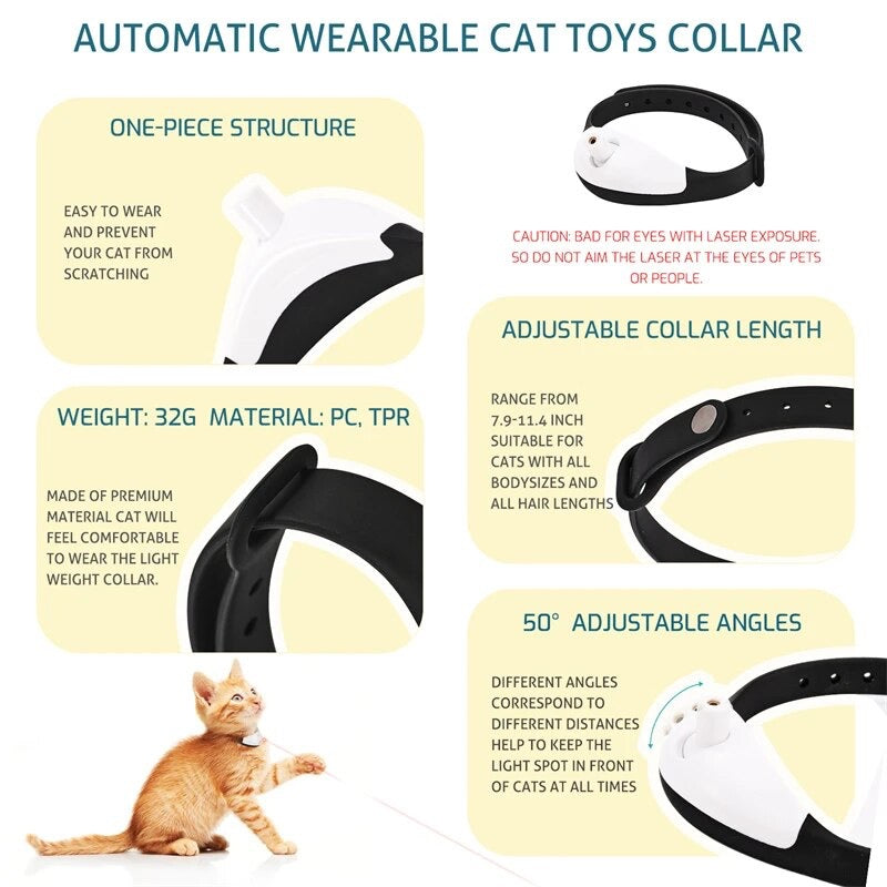 Smart Laser Cat Collar